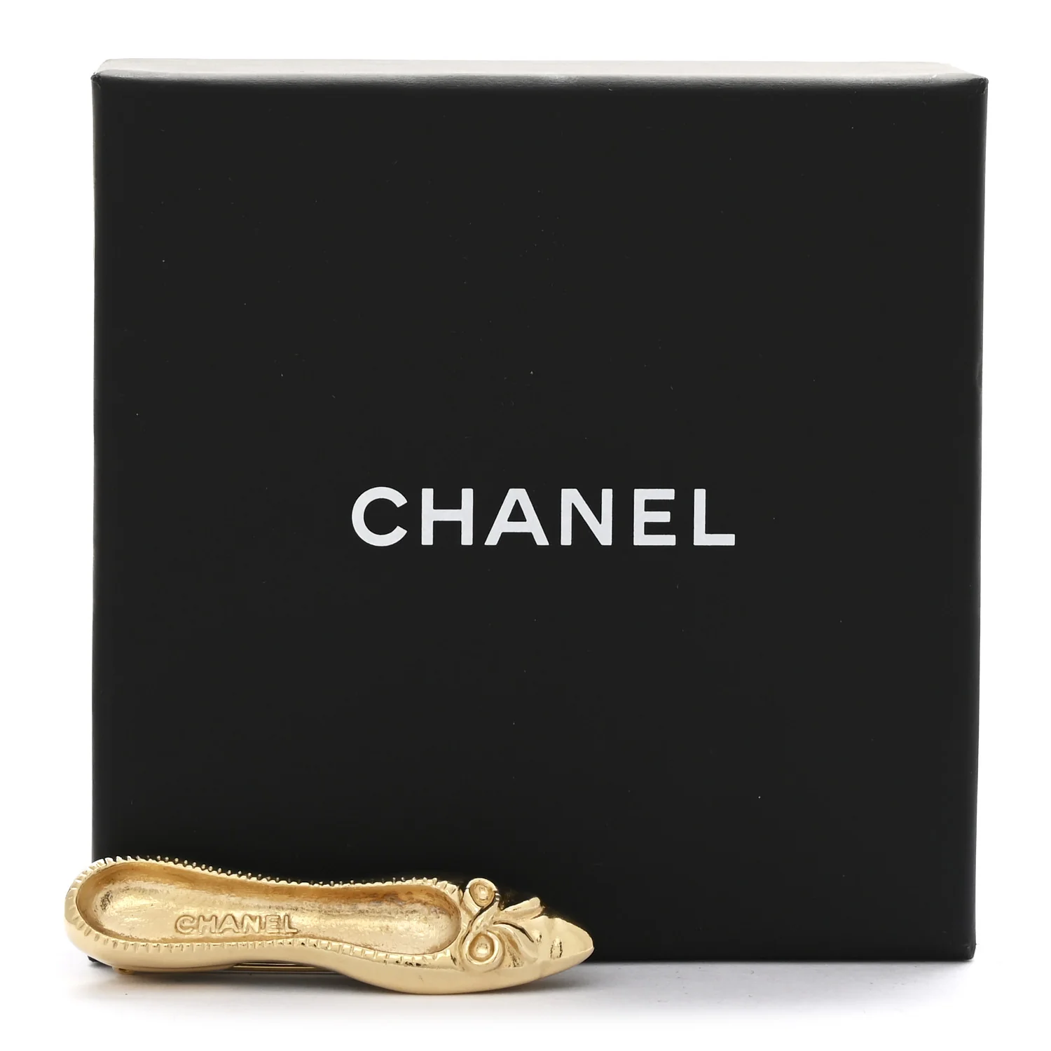 CC Pump Brooch Gold - Image 4