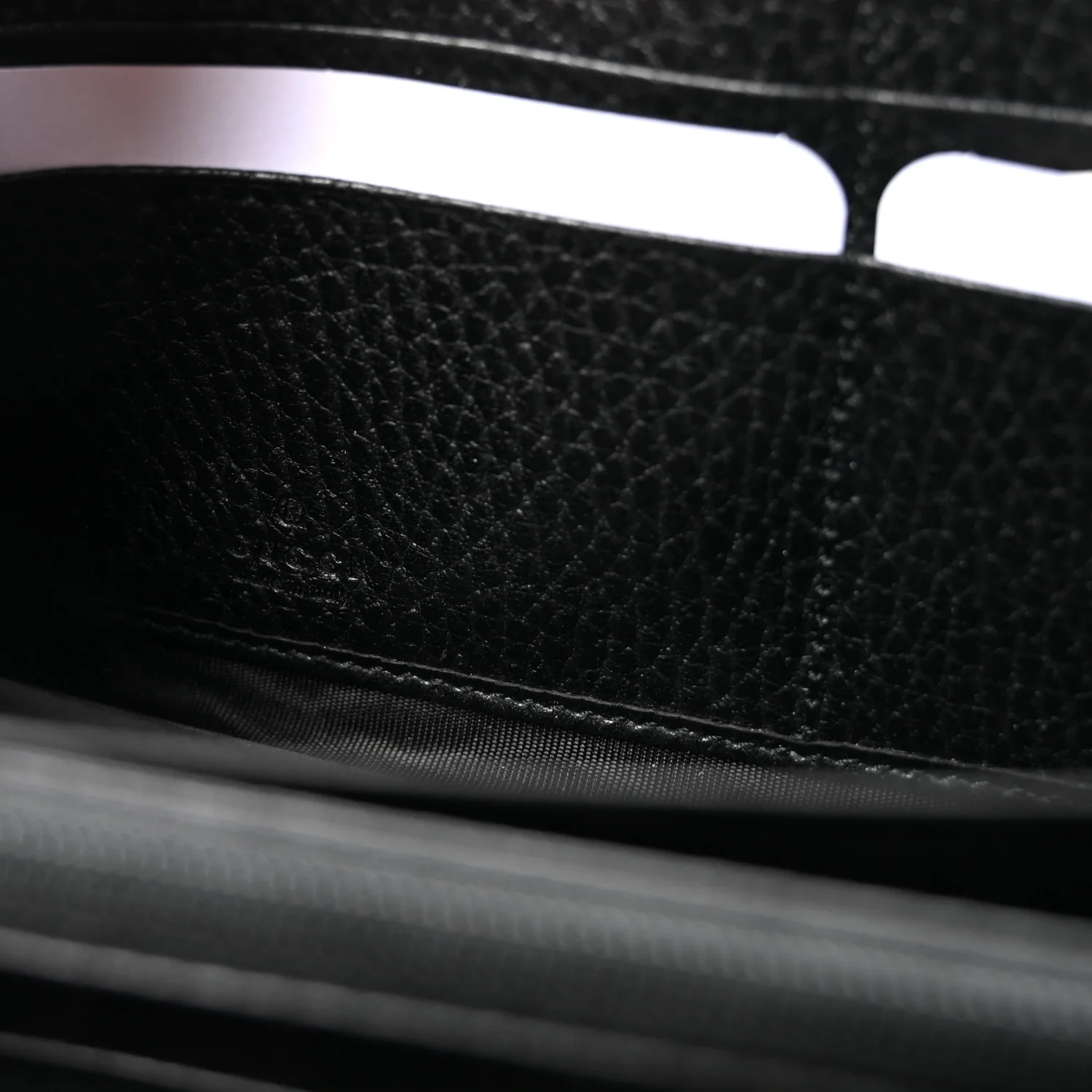 Dollar Calfskin GG Marmont Zip Around Wallet Black - Image 6