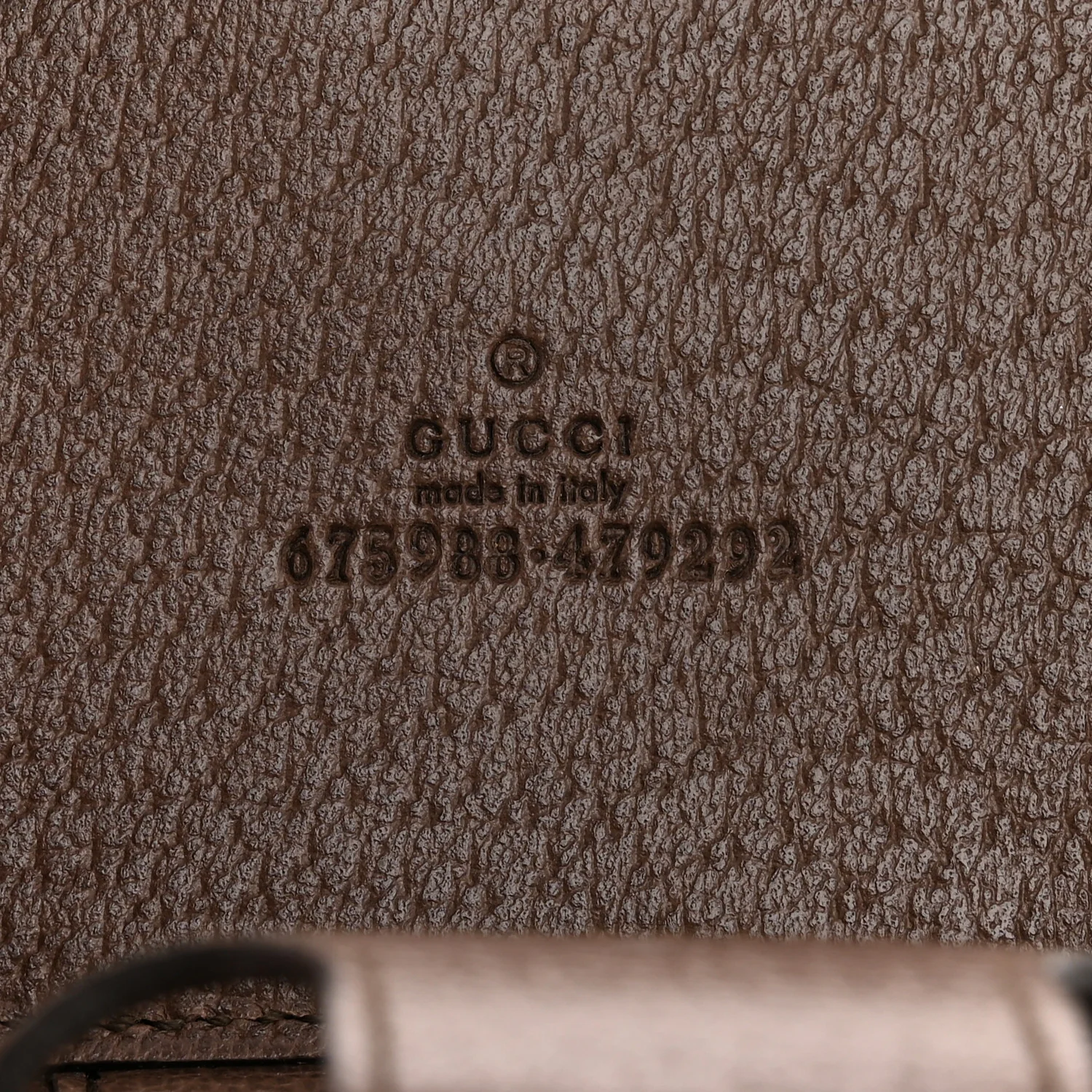 GG Supreme Monogram Textured Dollar Calfskin Web Ophidia AirPods Pro Case Beige Ebony New Acero - Image 6