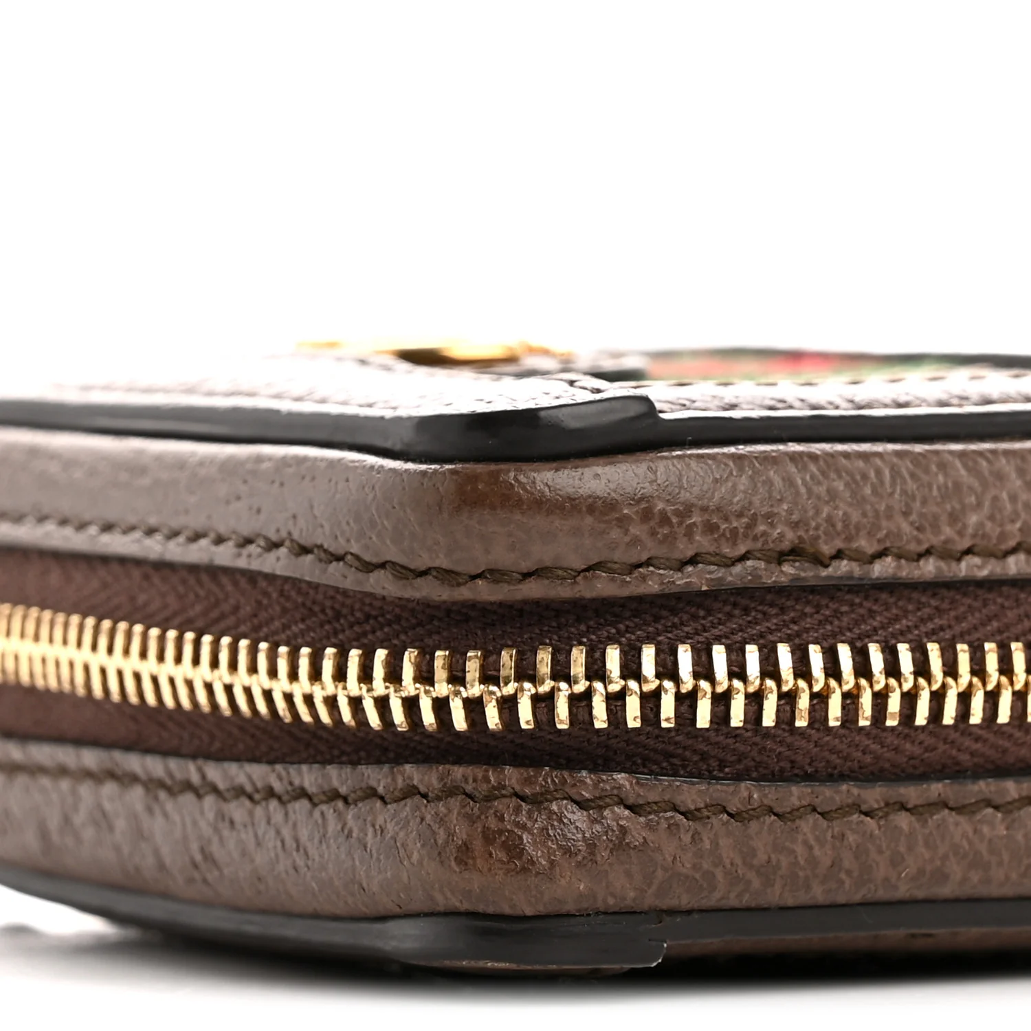 GG Supreme Monogram Textured Dollar Calfskin Web Ophidia AirPods Pro Case Beige Ebony New Acero - Image 9