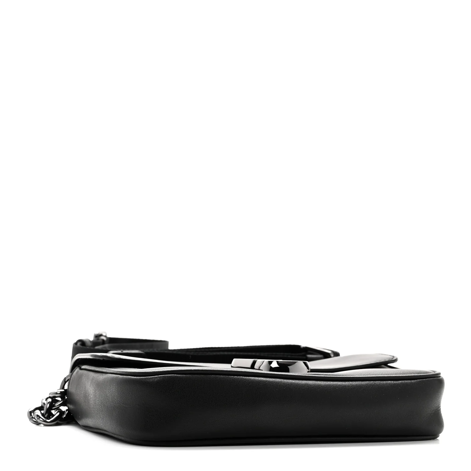 Calfskin The J Marc Shoulder Bag Black - Image 3