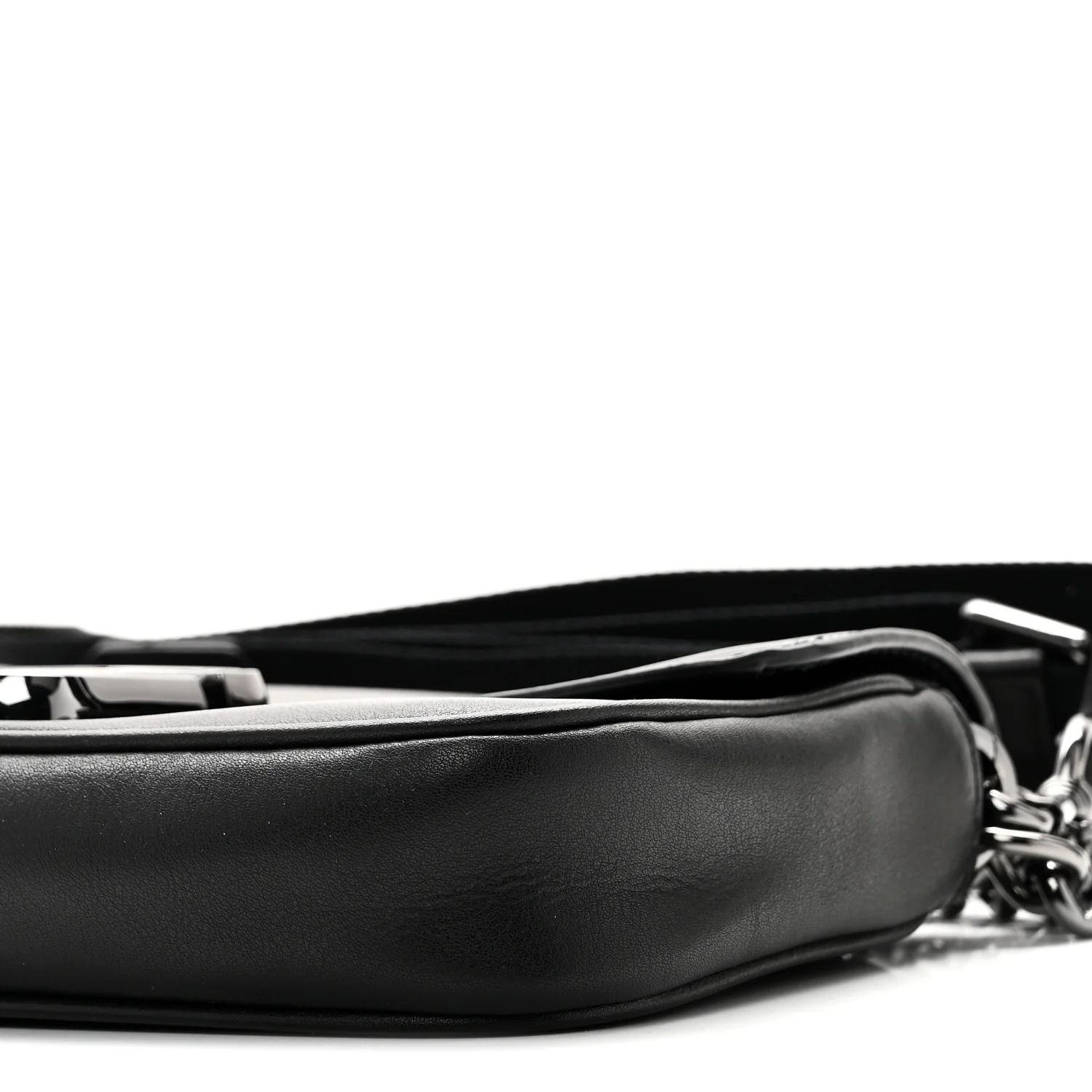 Calfskin The J Marc Shoulder Bag Black - Image 8