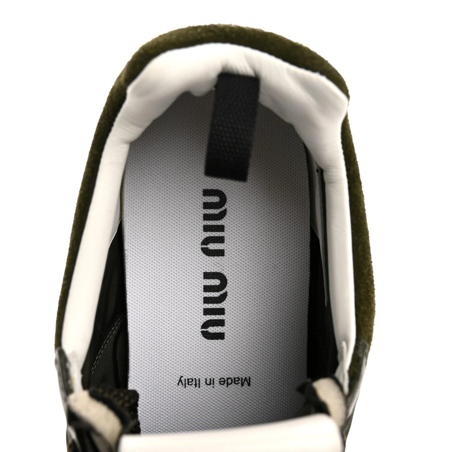 Nylon Scamosciato Suede Tyre Sneakers 38 Loden - Image 7