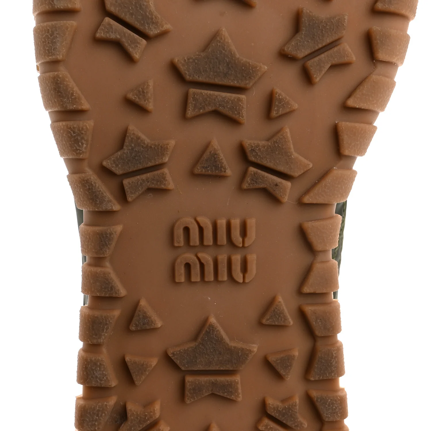 Nylon Scamosciato Suede Tyre Sneakers 38 Loden - Image 9