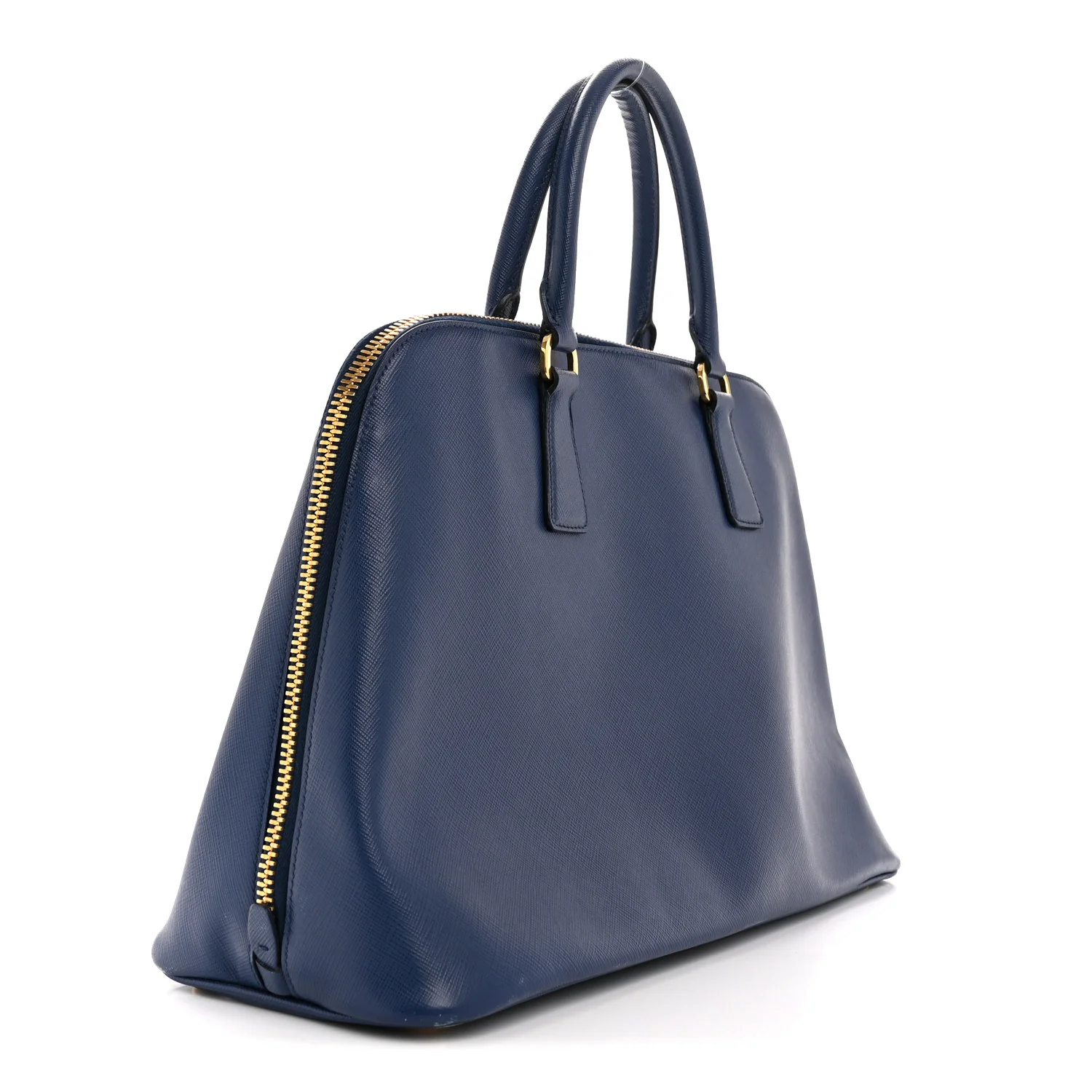 Saffiano Lux Large Promenade Tote Bluette - Image 3