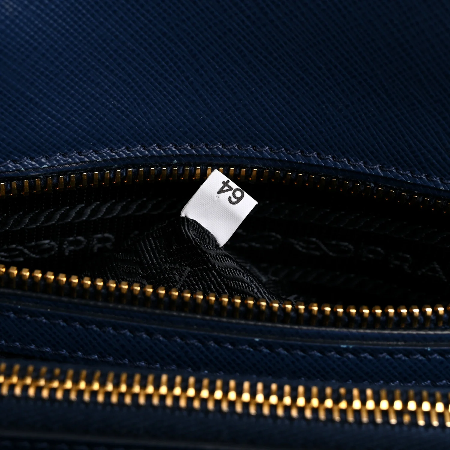 Saffiano Lux Large Promenade Tote Bluette - Image 7