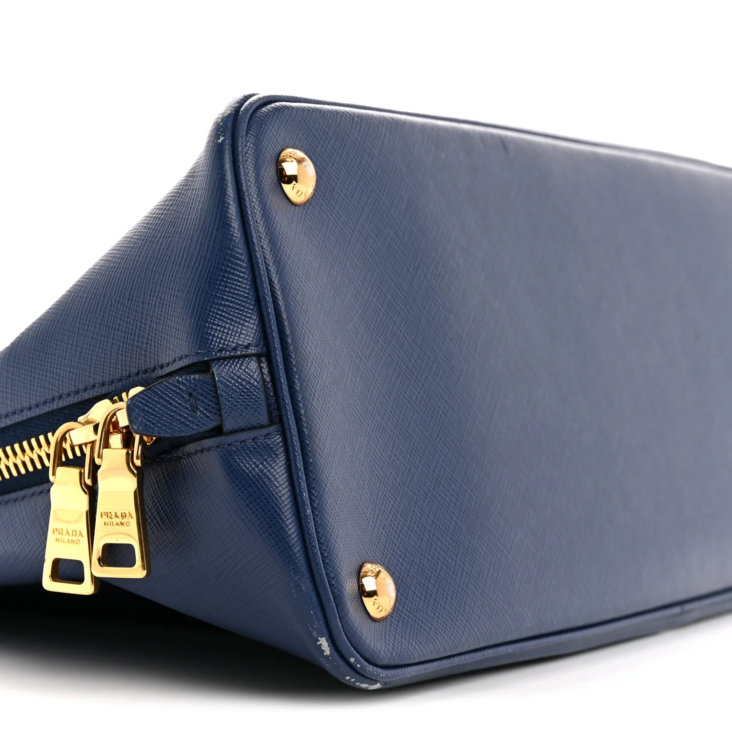 Saffiano Lux Large Promenade Tote Bluette - Image 9